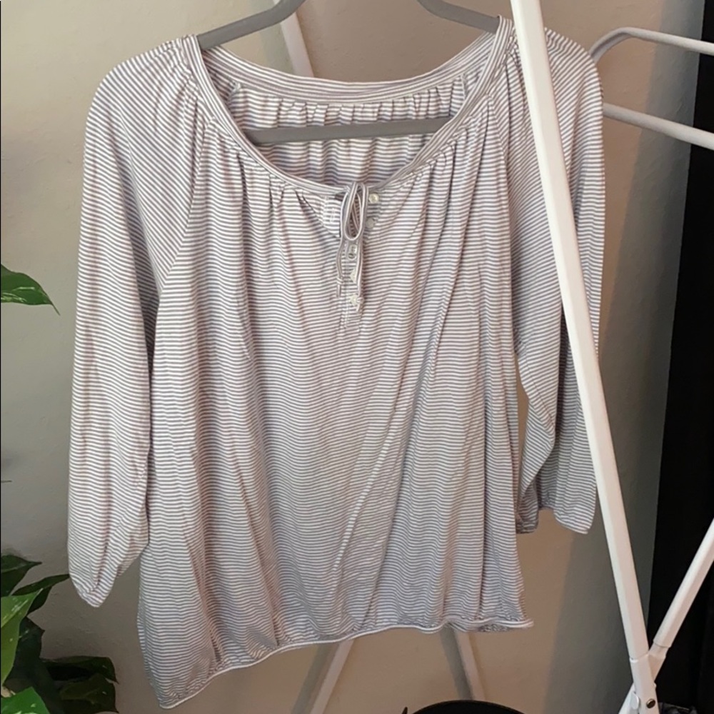 Loft striped shirt